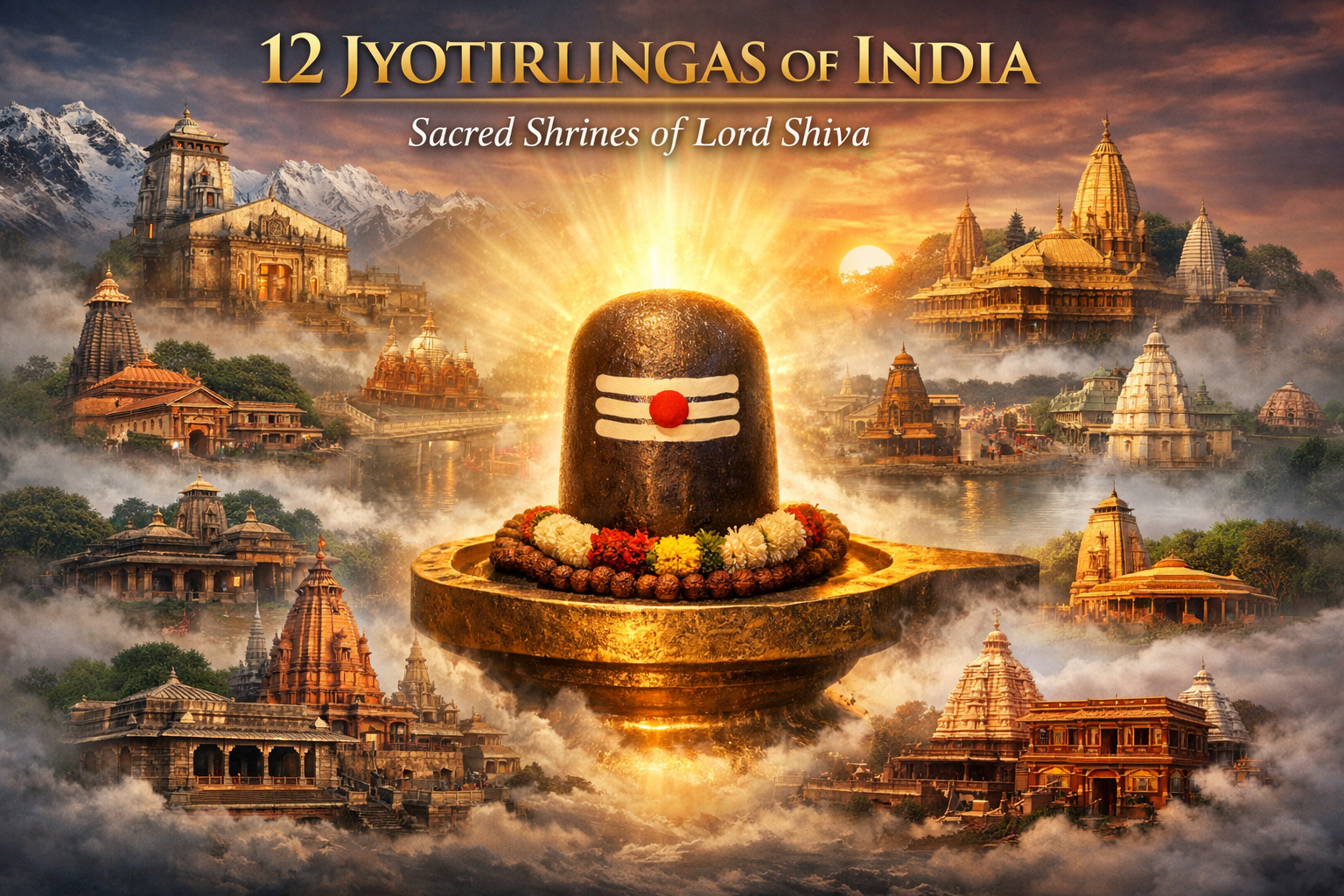 Jyotirlinga temples of Lord Shiva