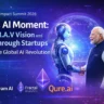 India AI Impact Summit 2026 featured image showing Prime Minister Narendra Modi shaking hands with a futuristic robot, highlighting M.A.N.A.V Vision and leading Indian AI startups.
