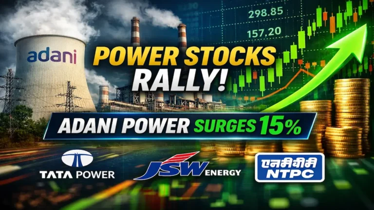 Adani Power share surge as power sector stocks including Tata Power, JSW Energy and NTPC rally in Indian stock market