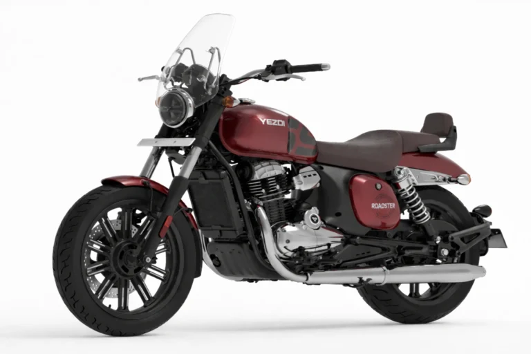 Yezdi Roadster Red Wolf Special Edition 2026 in red color – price ₹2.10 lakh with 334cc engine and dual ABS