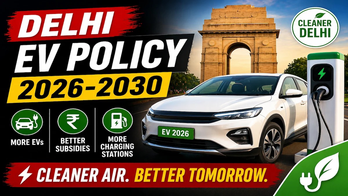 Delhi EV Policy 2026–2030