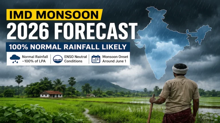 IMD Monsoon 2026 Forecast