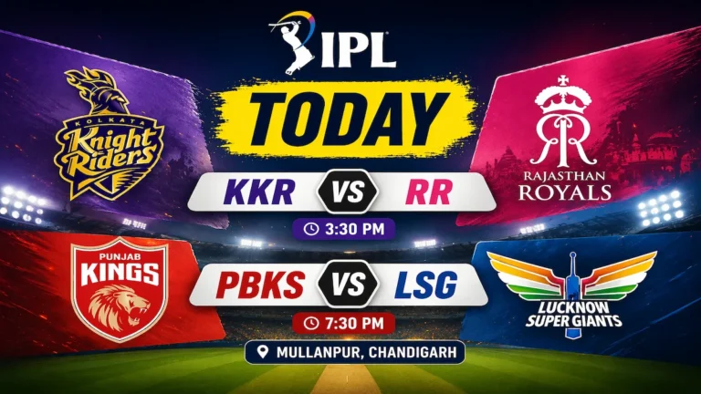 IPL Match Today