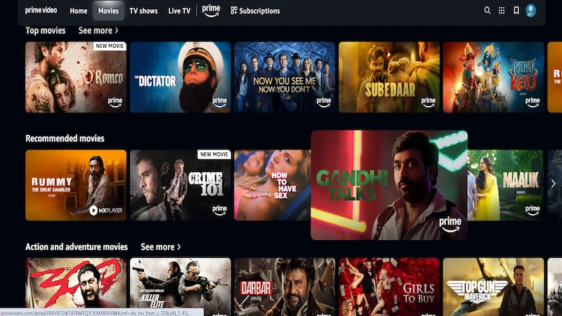 Amazon Prime video
